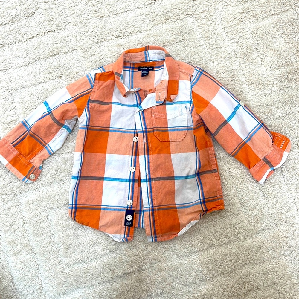 12-18 mo boys button down shirt